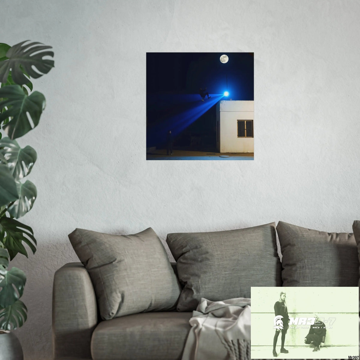 Banksy Style Escape - Break the cycle of death Dahab Egypt no 4 Fine Art Posters Poster
