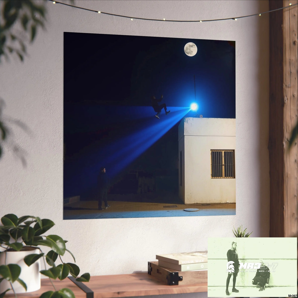Banksy Style Escape - Break the cycle of death Dahab Egypt no 4 Fine Art Posters Poster