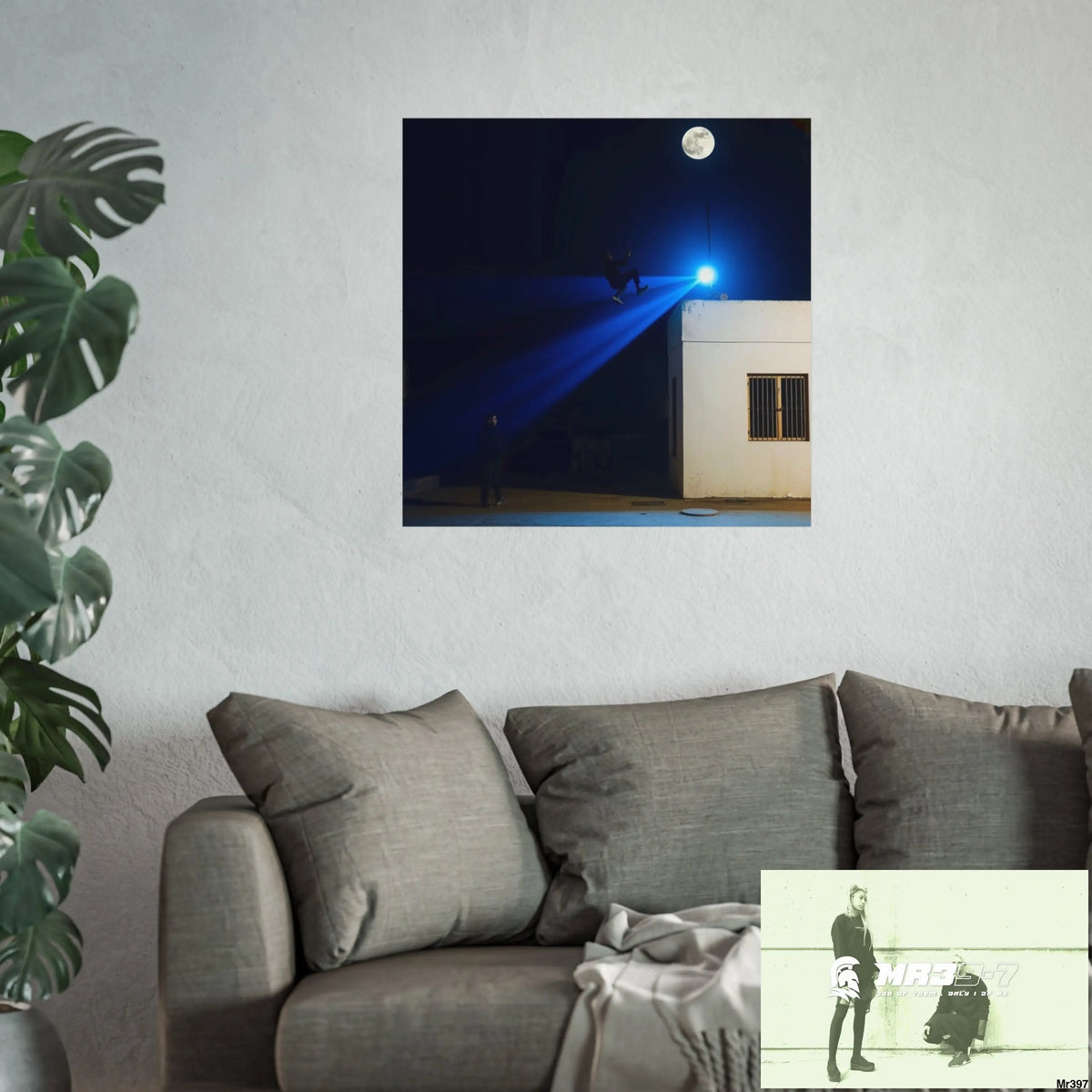 Banksy Style Escape - Break the cycle of death Dahab Egypt no 4 Fine Art Posters Poster