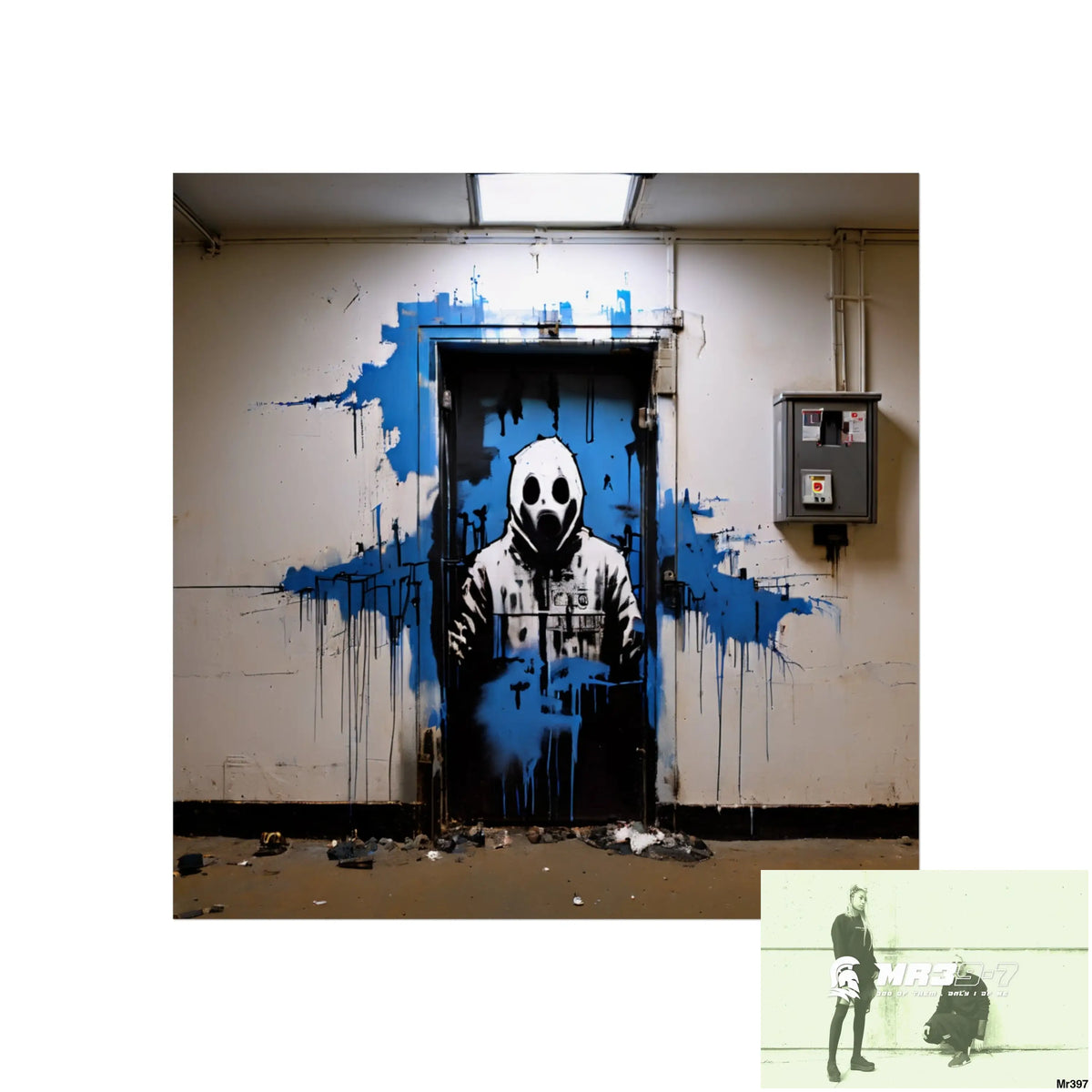 Banksy Style Escape from Hergest Assassination fail Nov -Dec 2013 no 1 Fine Art Posters 30″ x 30″ / Matte Poster