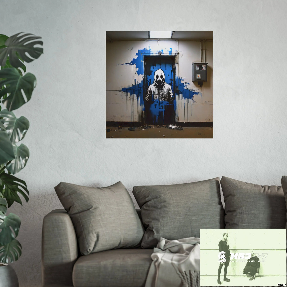 Banksy Style Escape from Hergest Assassination fail Nov -Dec 2013 no 1 Fine Art Posters Poster