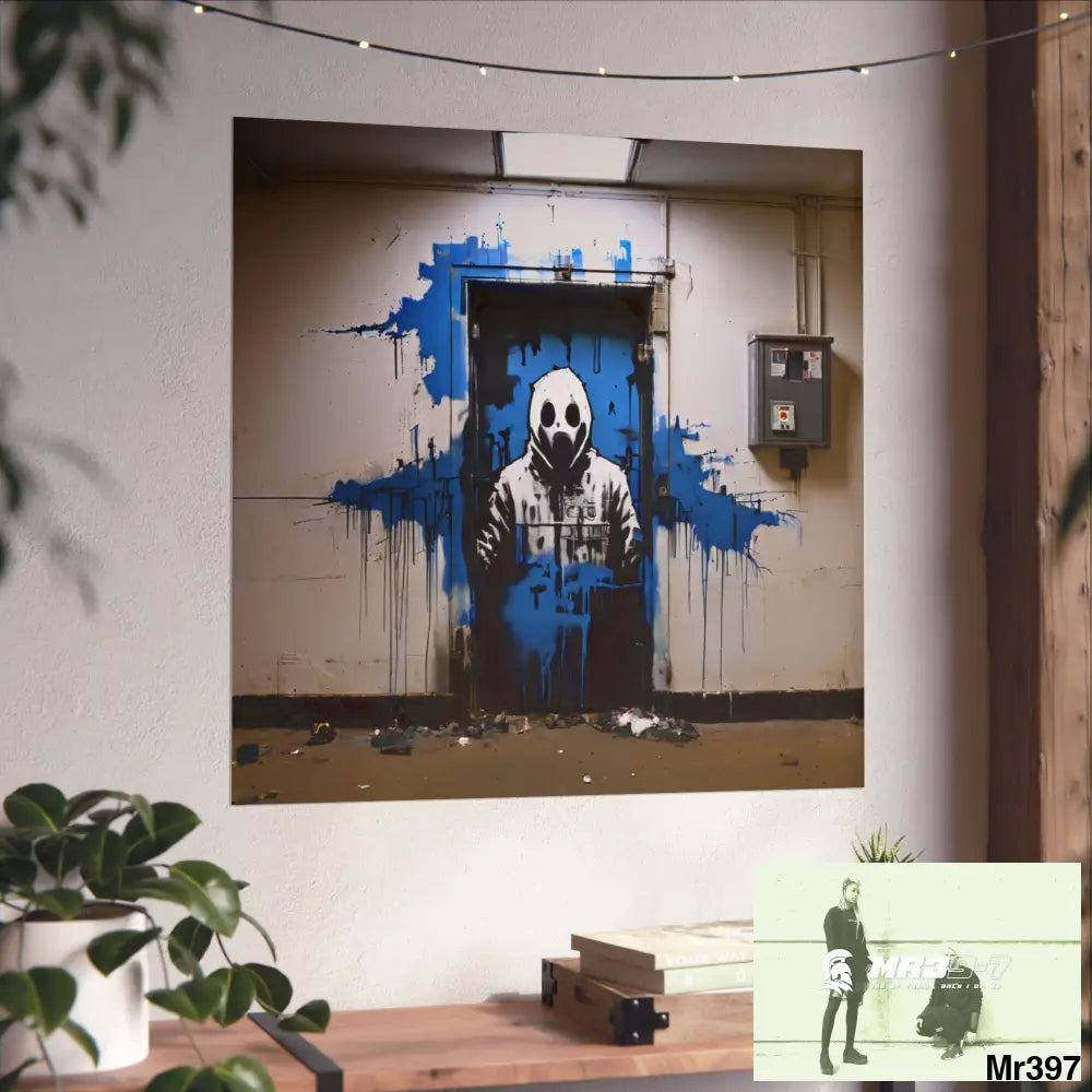 Banksy Style Escape from Hergest Assassination fail Nov -Dec 2013 no 1 Fine Art Posters Poster