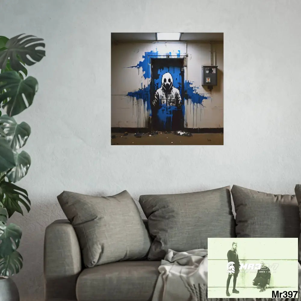 Banksy Style Escape from Hergest Assassination fail Nov -Dec 2013 no 1 Fine Art Posters Poster