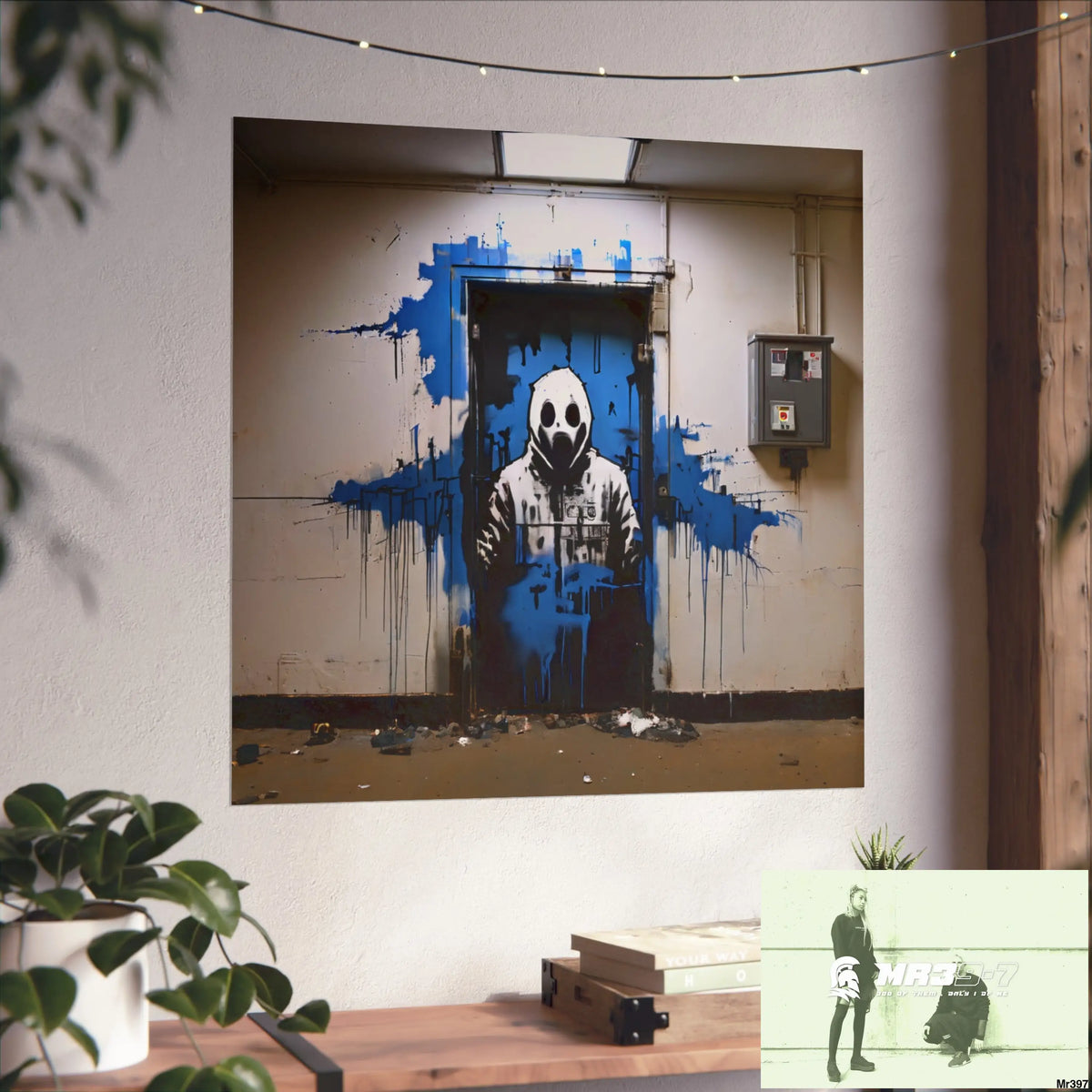 Banksy Style Escape from Hergest Assassination fail Nov -Dec 2013 no 1 Fine Art Posters Poster