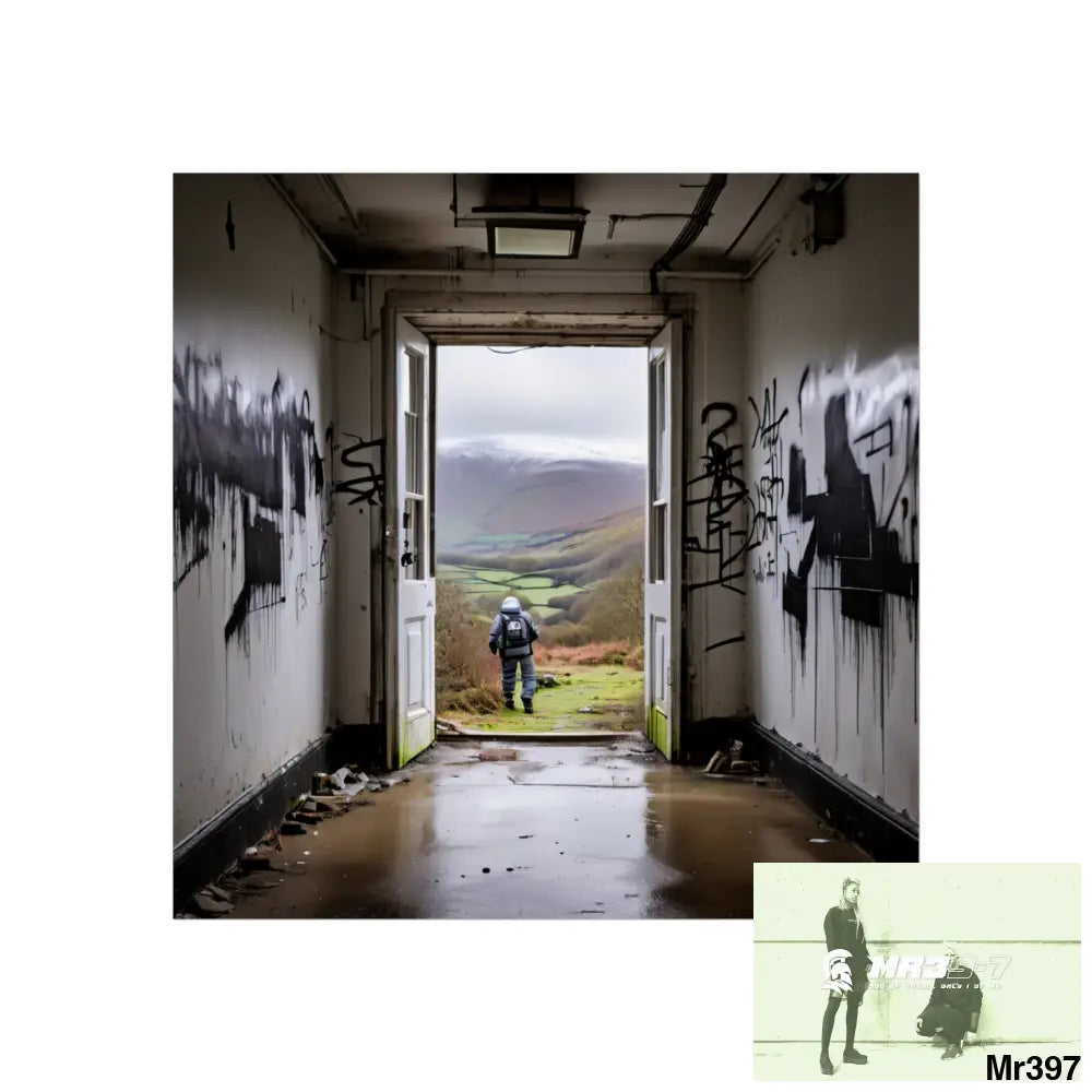 Banksy Style Escape from Hergest Assassination fail Nov -Dec 2013 no 10 Fine Art Posters 24″ x 24″ / Matte Poster