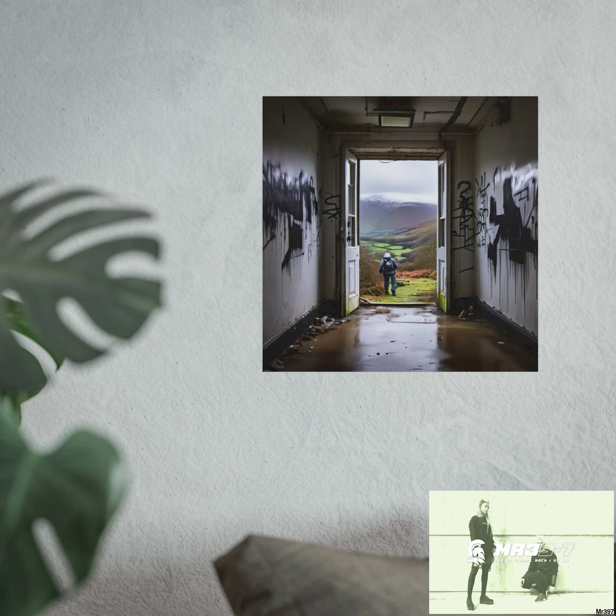Banksy Style Escape from Hergest Assassination fail Nov -Dec 2013 no 10 Fine Art Posters Poster