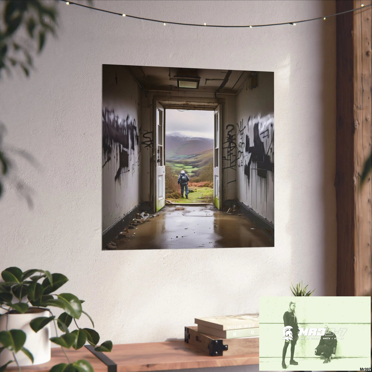 Banksy Style Escape from Hergest Assassination fail Nov -Dec 2013 no 10 Fine Art Posters Poster