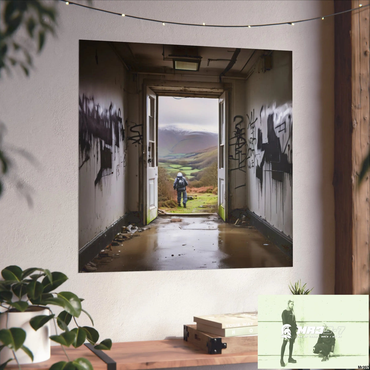 Banksy Style Escape from Hergest Assassination fail Nov -Dec 2013 no 10 Fine Art Posters Poster