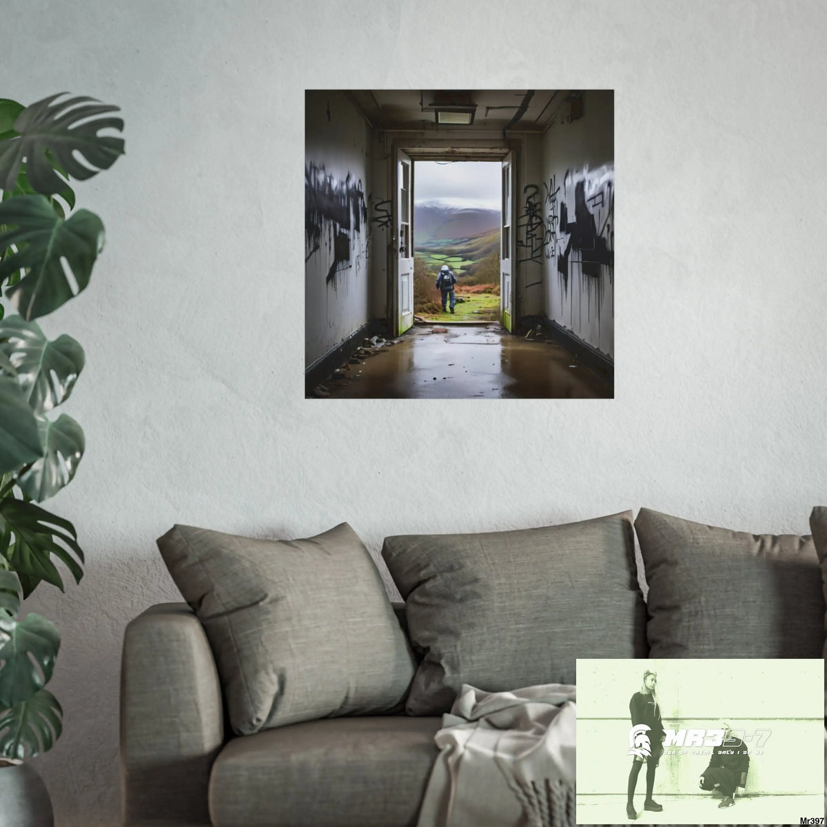 Banksy Style Escape from Hergest Assassination fail Nov -Dec 2013 no 10 Fine Art Posters Poster