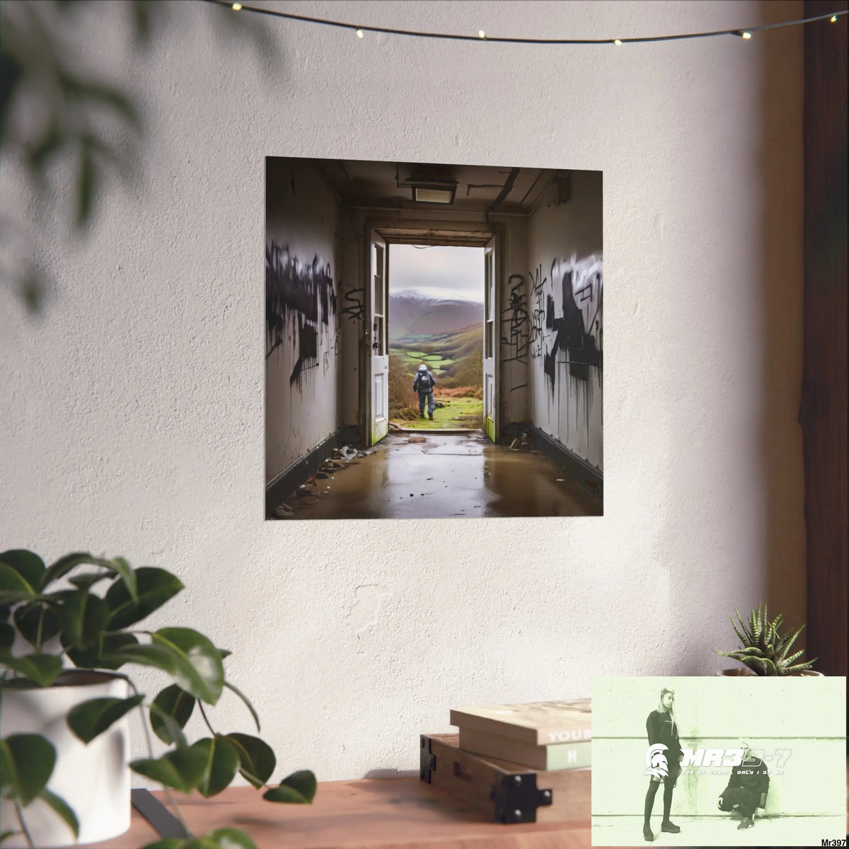 Banksy Style Escape from Hergest Assassination fail Nov -Dec 2013 no 10 Fine Art Posters Poster
