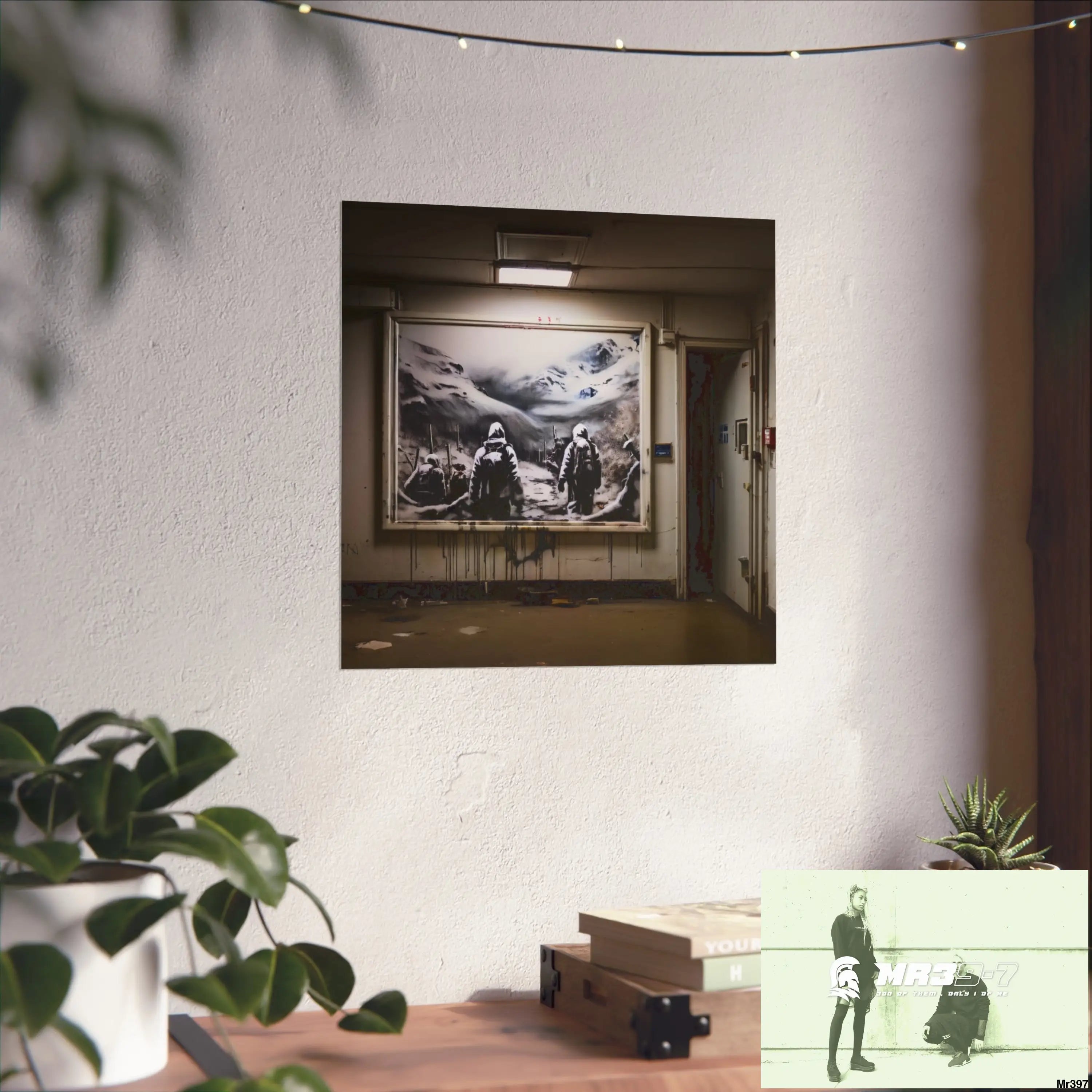 Banksy Style Escape from Hergest Assassination fail Nov -Dec 2013 no 11 Fine Art Posters Poster