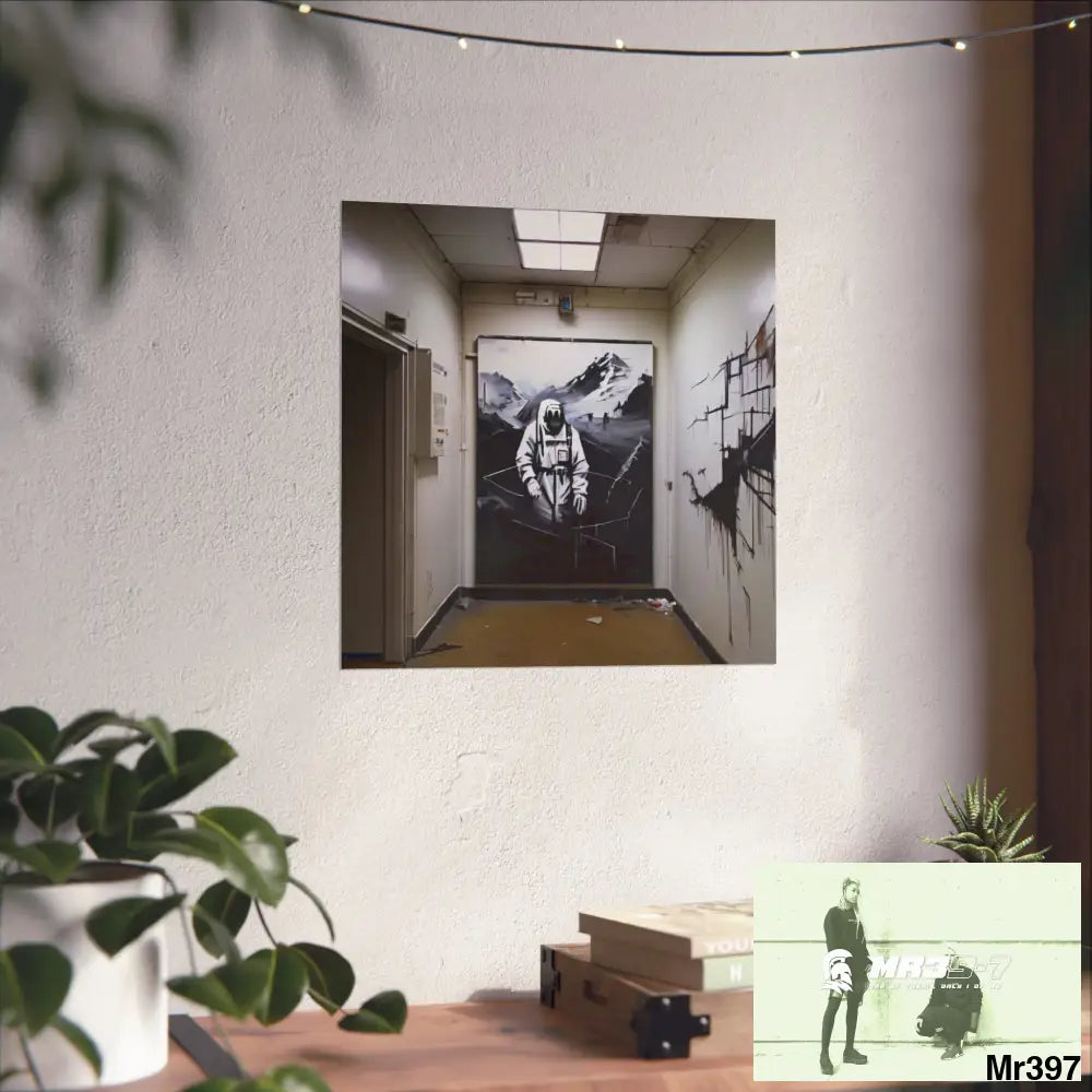 Banksy Style Escape from Hergest Assassination fail Nov -Dec 2013 no 16 Fine Art Posters Poster