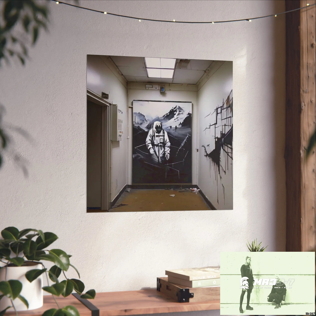 Banksy Style Escape from Hergest Assassination fail Nov -Dec 2013 no 16 Fine Art Posters Poster