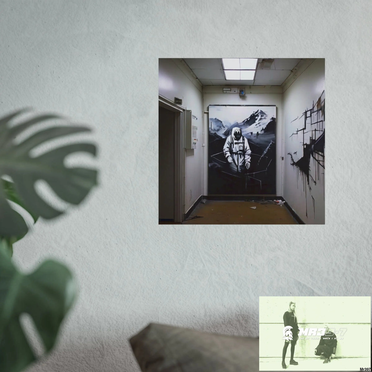 Banksy Style Escape from Hergest Assassination fail Nov -Dec 2013 no 16 Fine Art Posters Poster