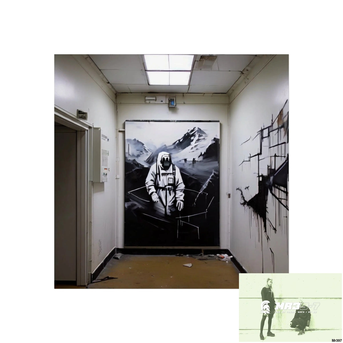Banksy Style Escape from Hergest Assassination fail Nov -Dec 2013 no 16 Fine Art Posters 16″ x 16″ / Matte Poster