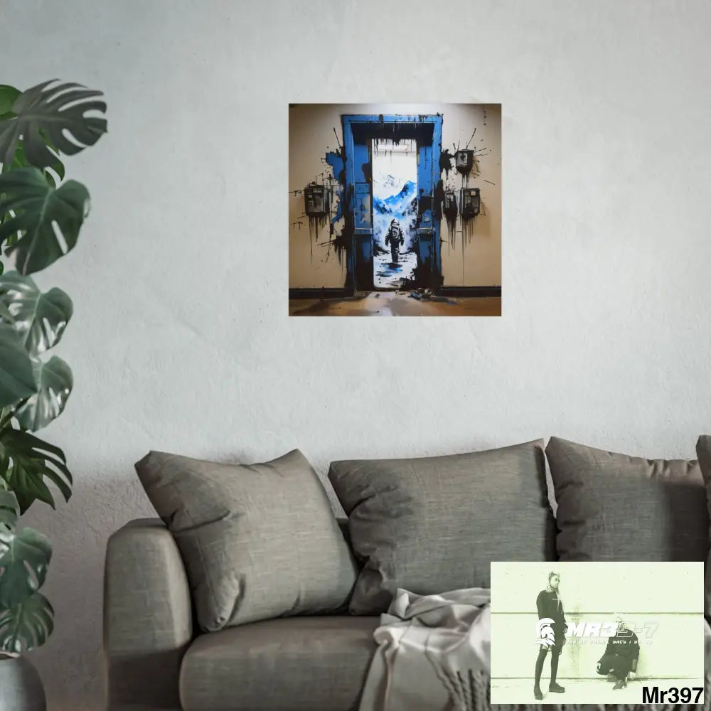 Banksy Style Escape from Hergest Assassination fail Nov -Dec 2013 no 2 Fine Art Posters Poster