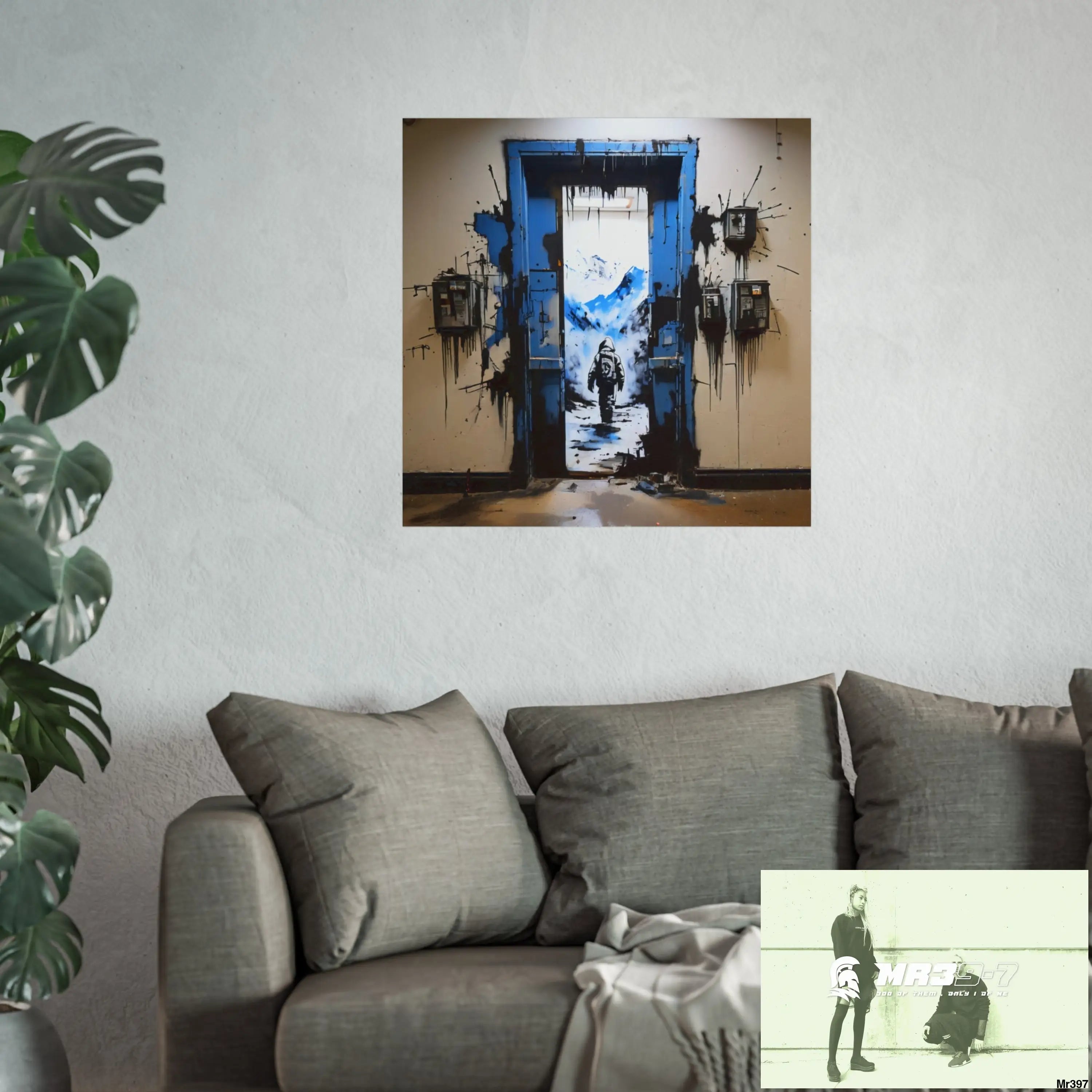 Banksy Style Escape from Hergest Assassination fail Nov -Dec 2013 no 2 Fine Art Posters Poster