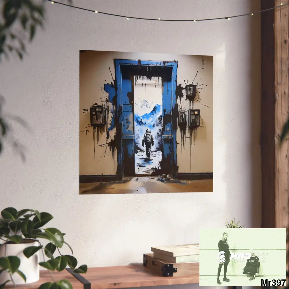 Banksy Style Escape from Hergest Assassination fail Nov -Dec 2013 no 2 Fine Art Posters Poster
