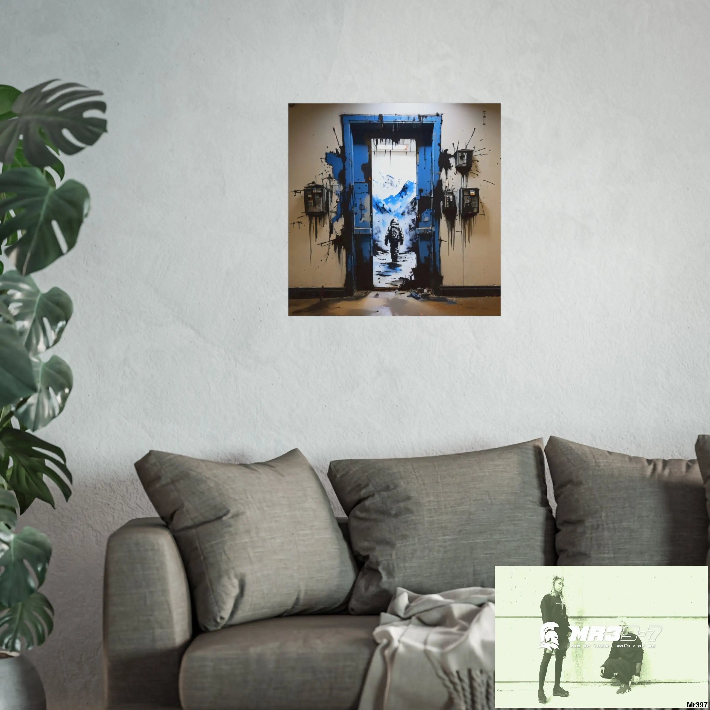 Banksy Style Escape from Hergest Assassination fail Nov -Dec 2013 no 2 Fine Art Posters Poster