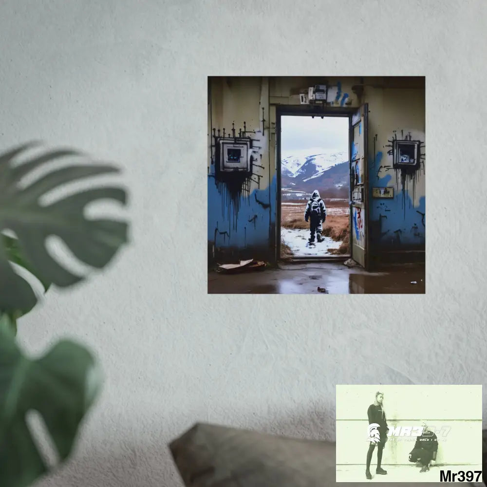 Banksy Style Escape from Hergest Assassination fail Nov -Dec 2013 no 3 Fine Art Posters Poster