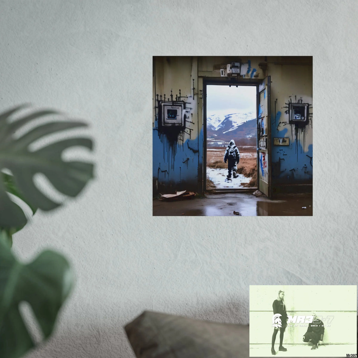 Banksy Style Escape from Hergest Assassination fail Nov -Dec 2013 no 3 Fine Art Posters Poster