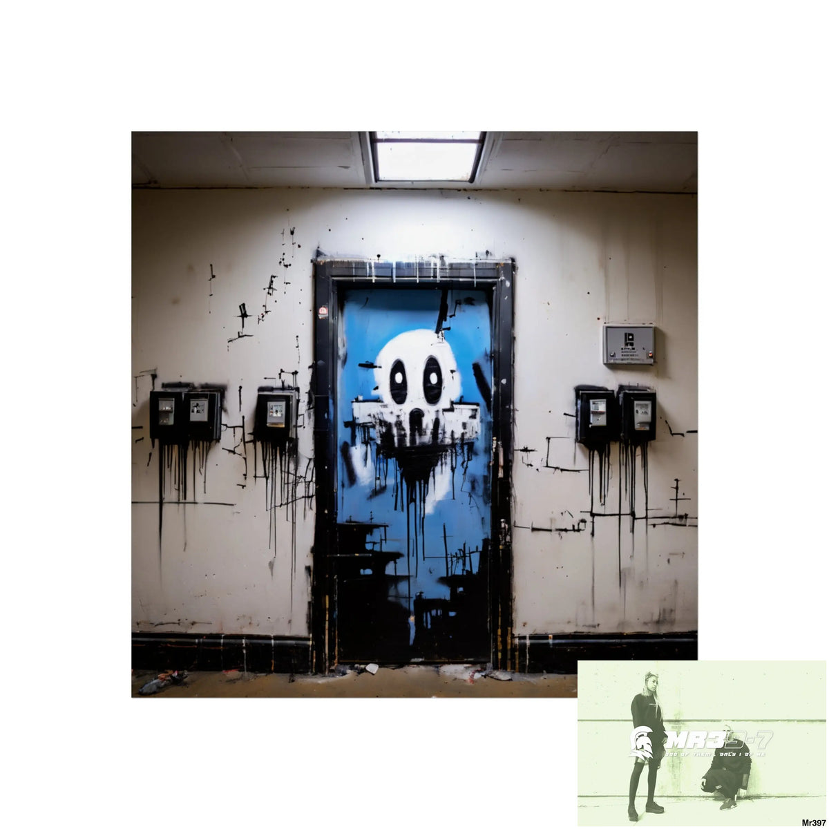 Banksy Style Escape from Hergest Assassination fail Nov -Dec 2013 no 4 Fine Art Posters 24″ x 24″ / Matte Poster