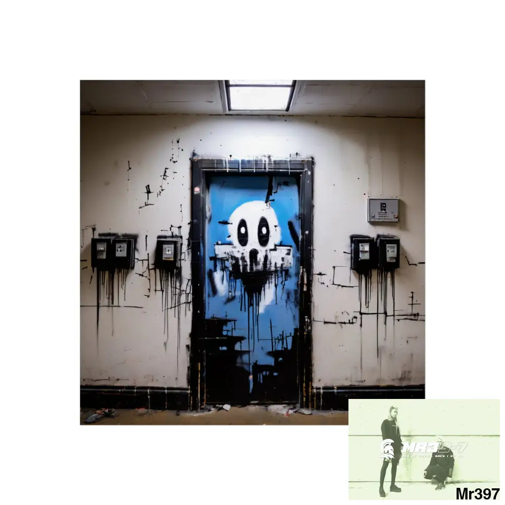 Banksy Style Escape from Hergest Assassination fail Nov -Dec 2013 no 4 Fine Art Posters 30″ x 30″ / Matte Poster