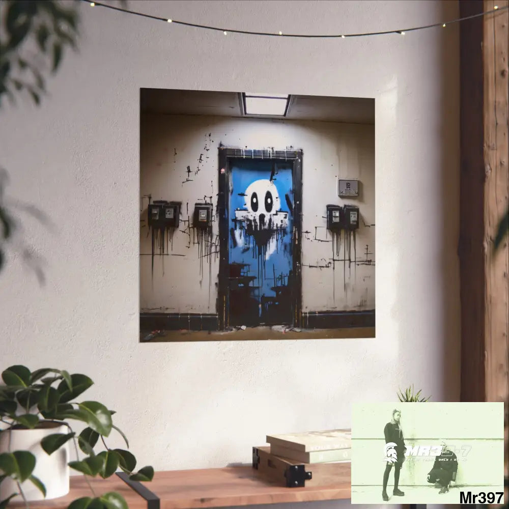 Banksy Style Escape from Hergest Assassination fail Nov -Dec 2013 no 4 Fine Art Posters Poster