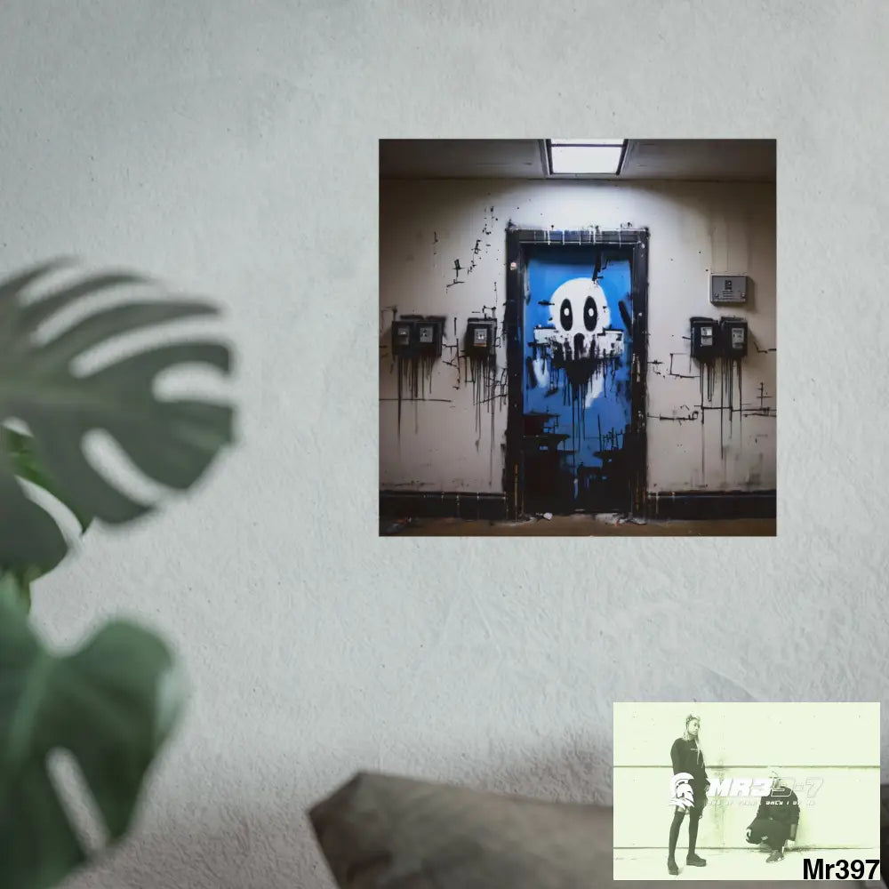 Banksy Style Escape from Hergest Assassination fail Nov -Dec 2013 no 4 Fine Art Posters Poster