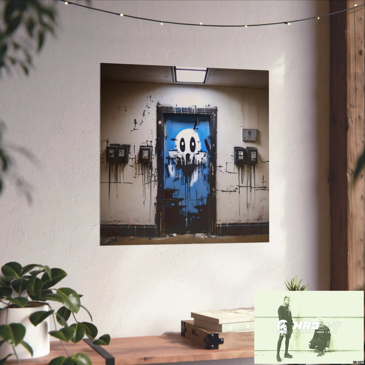 Banksy Style Escape from Hergest Assassination fail Nov -Dec 2013 no 4 Fine Art Posters Poster