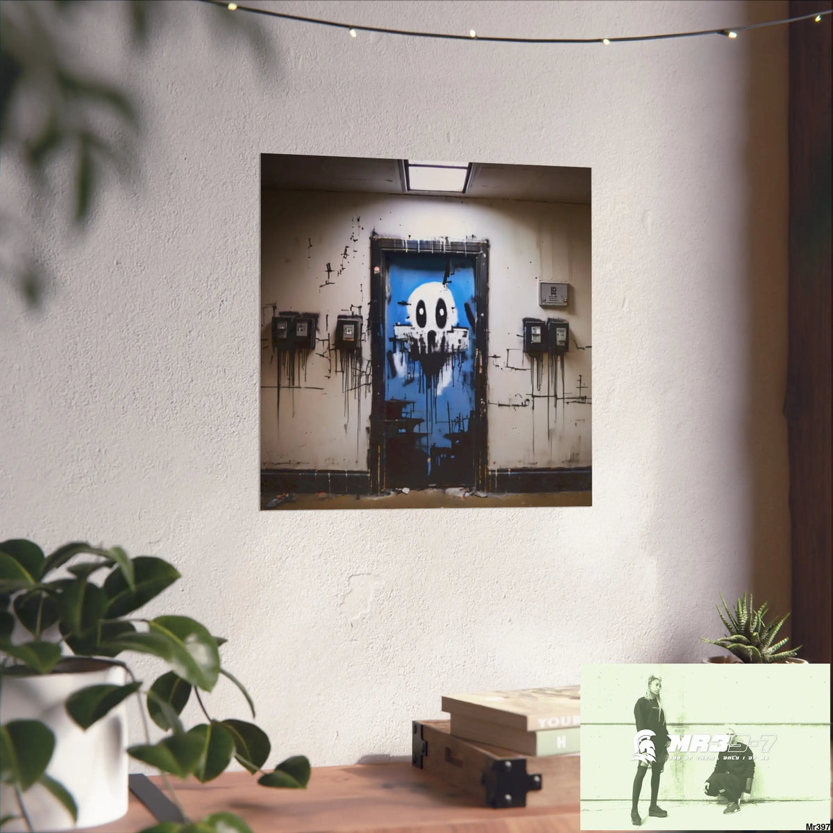 Banksy Style Escape from Hergest Assassination fail Nov -Dec 2013 no 4 Fine Art Posters Poster