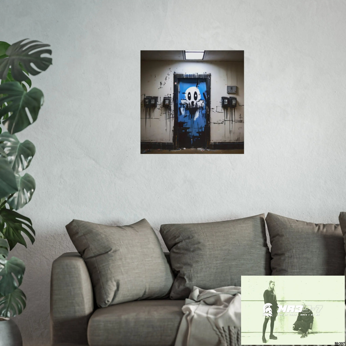 Banksy Style Escape from Hergest Assassination fail Nov -Dec 2013 no 4 Fine Art Posters Poster