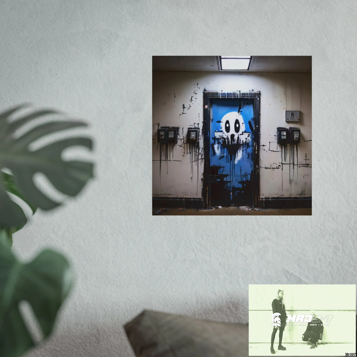Banksy Style Escape from Hergest Assassination fail Nov -Dec 2013 no 4 Fine Art Posters Poster