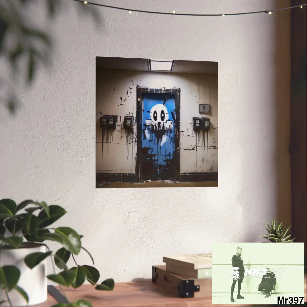 Banksy Style Escape from Hergest Assassination fail Nov -Dec 2013 no 4 Fine Art Posters Poster