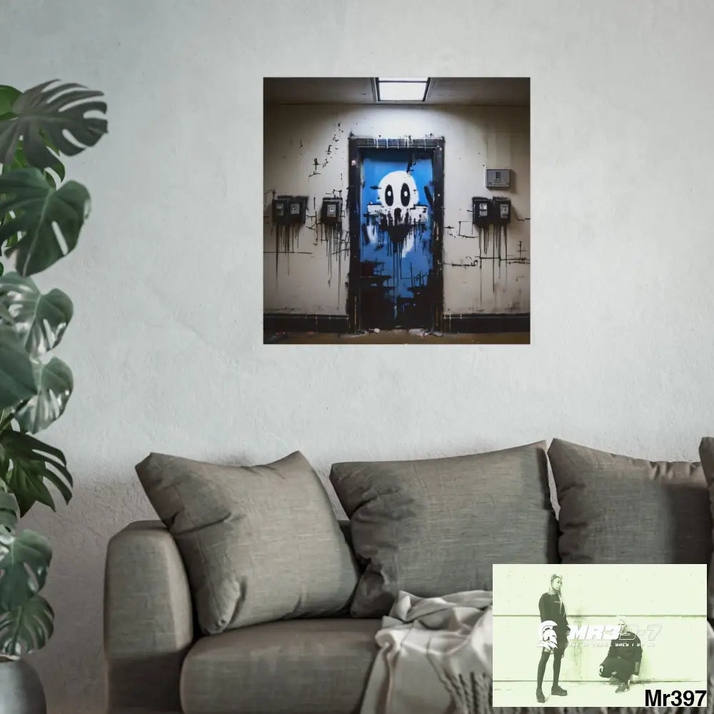 Banksy Style Escape from Hergest Assassination fail Nov -Dec 2013 no 4 Fine Art Posters Poster