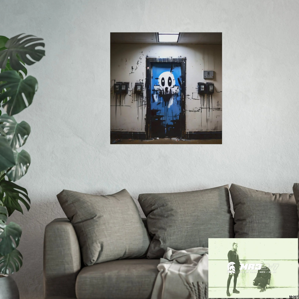 Banksy Style Escape from Hergest Assassination fail Nov -Dec 2013 no 4 Fine Art Posters Poster