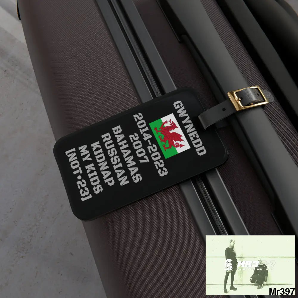 Barmouth,Wales Bahamas MR39-7Luggage Tag 2.4’’ × 4’’ Accessories