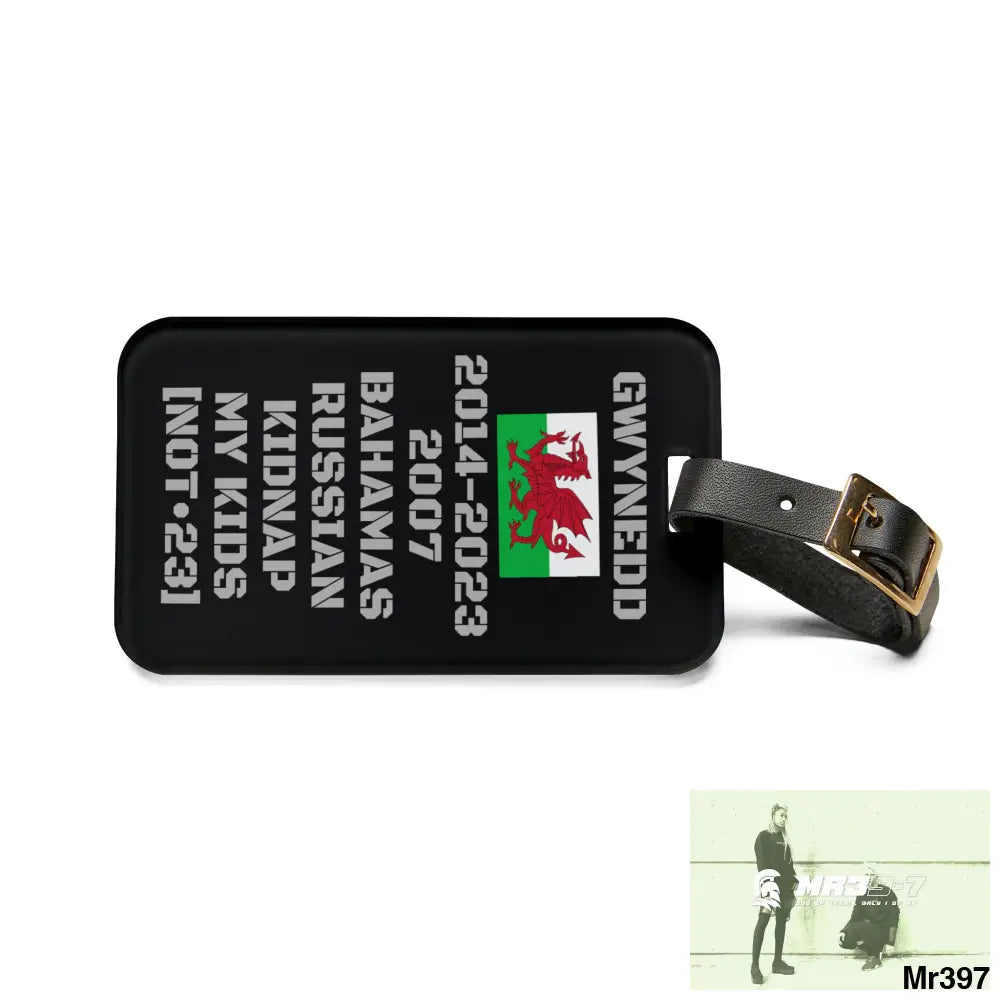 Barmouth,Wales Bahamas MR39-7Luggage Tag 2.4’’ × 4’’ Accessories