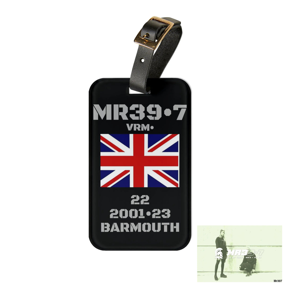 Barmouth Wales - Psycology Mr39-7 2001•23 Luggage Tag 2.4’’ × 4’’ Accessories
