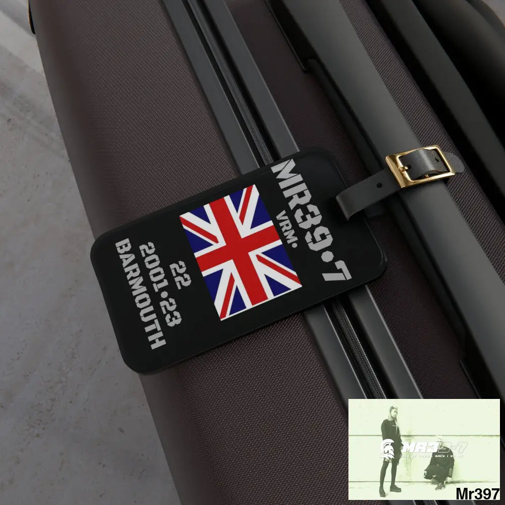 Barmouth Wales - Psycology Mr39-7 2001•23 Luggage Tag 2.4’’ × 4’’ Accessories