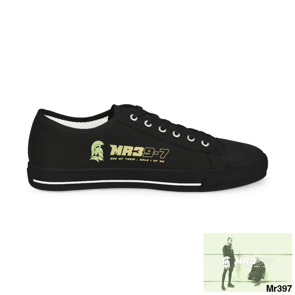 Black MR39S Men’s Low Top Sneakers Shoes