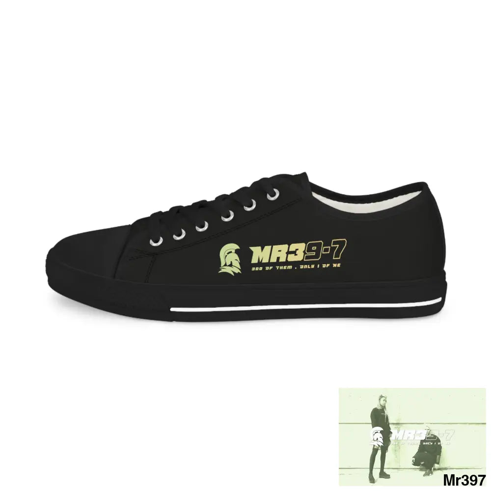 Black MR39S Men’s Low Top Sneakers Shoes