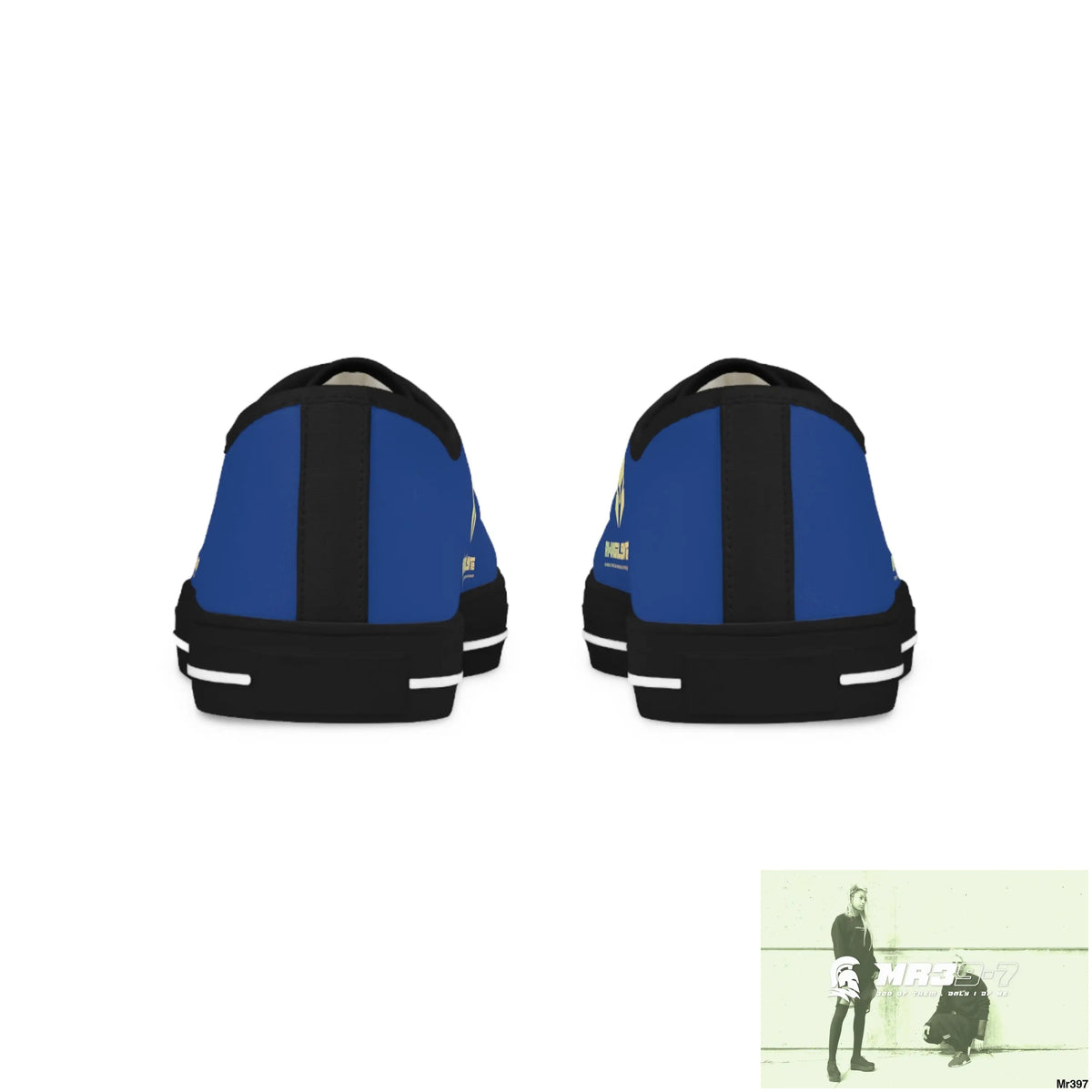 Blue A1-Vigilante Men’s Low Top Sneakers Shoes