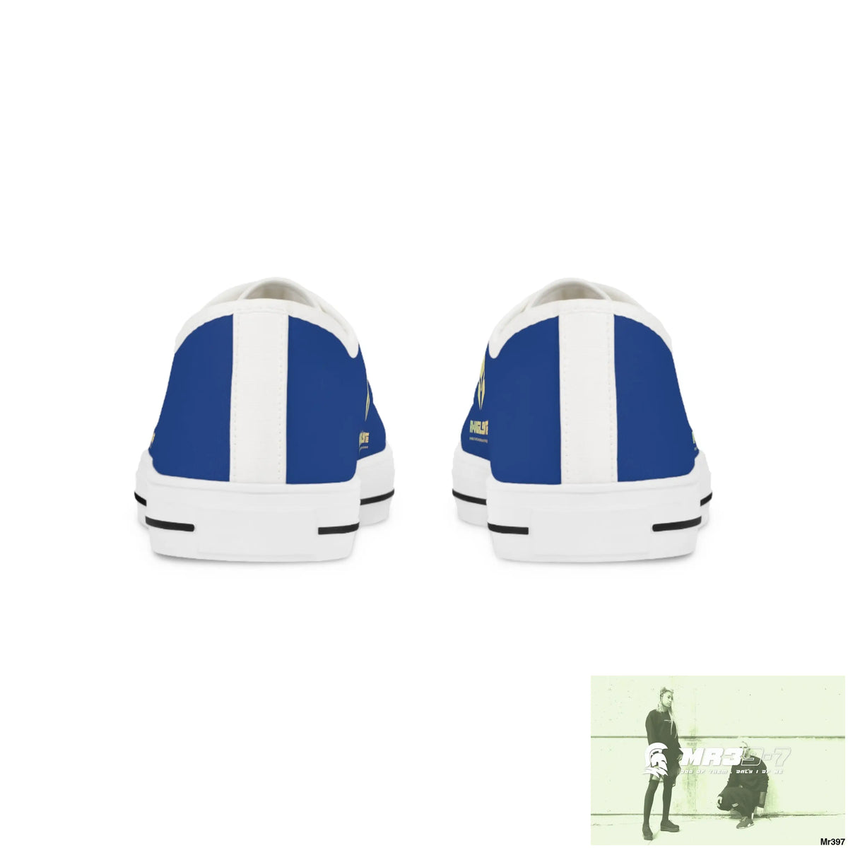 Blue A1-Vigilante Men’s Low Top Sneakers Shoes