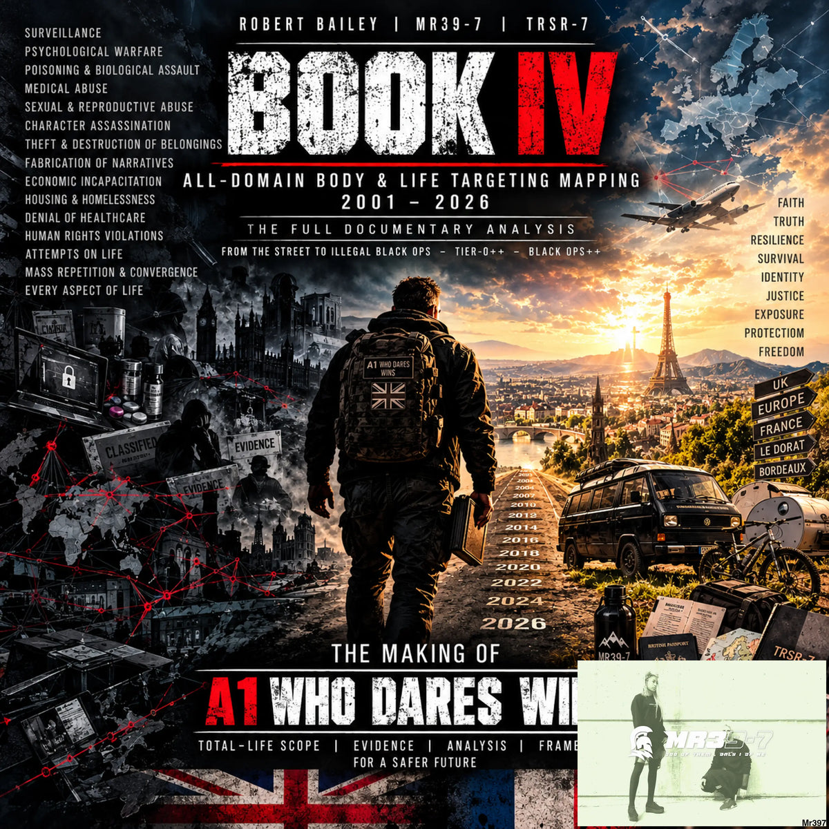 BOOK IV, ALL-DOMAIN BODY & LIFE TARGETING MAPPING 2001–2026 Illustrated Digital Edition | Robert Bailey / MR39-7 | A1