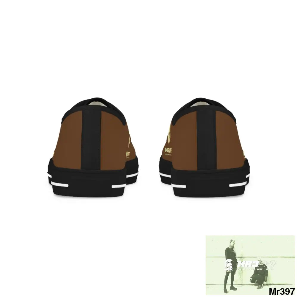 Brown A1-Vigilante Men’s Low Top Sneakers Shoes