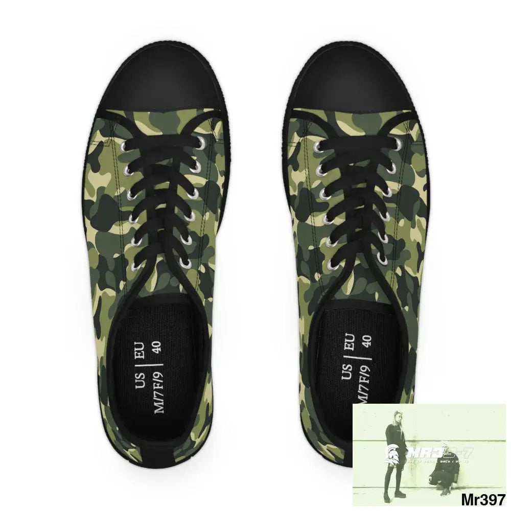Camo no 5 Women’s Low Top Sneakers Shoes