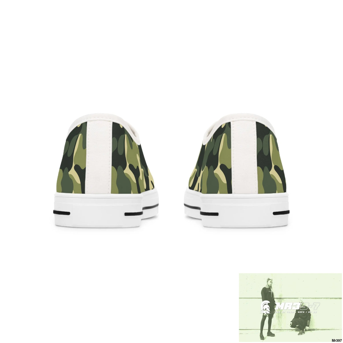 Camo no 5 Women’s Low Top Sneakers Shoes
