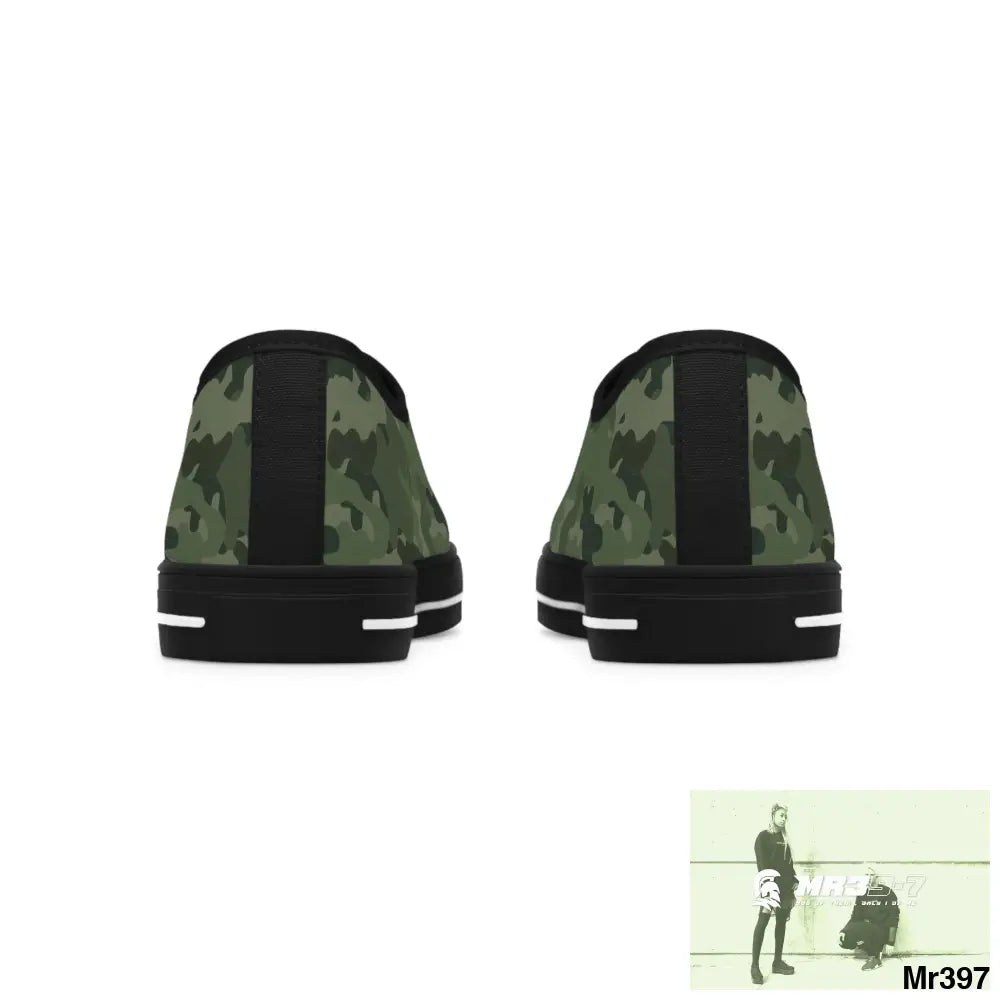 Camo no 6 Women’s Low Top Sneakers Shoes