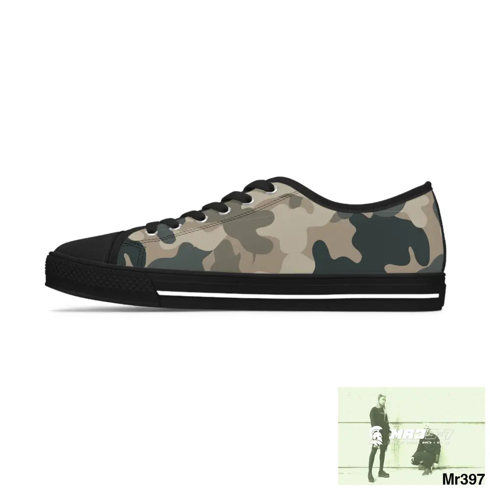 Camo no 7 Women’s Low Top Sneakers Shoes